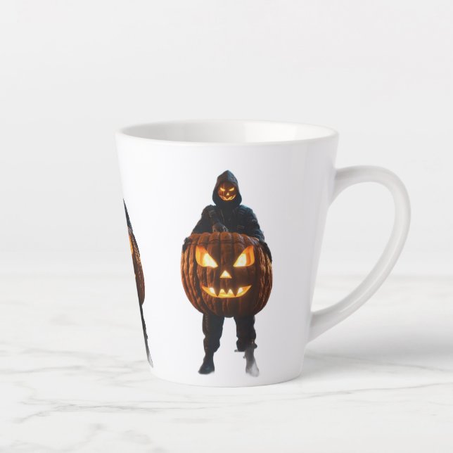 Taza De Café Latte Spooky Season Coffee Mug – Halloween Edition (Derecha)