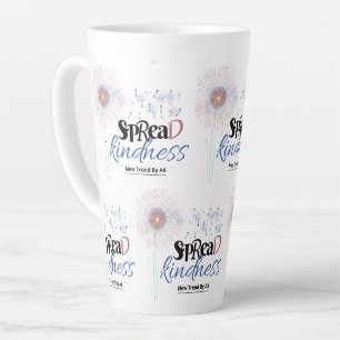 Taza De Café Latte Spread Kindness Latte Mug