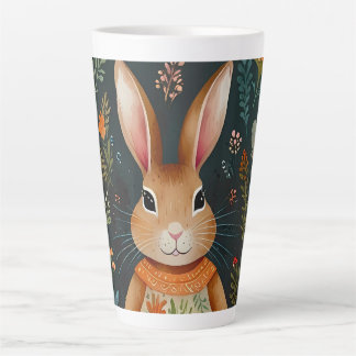 Taza De Café Latte Springtime Bunny