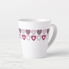 Taza De Café Latte Squerido Quilt Mug