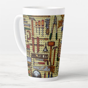 Taza De Café Latte Sr. Fix It Handyman