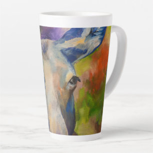 Taza De Café Latte Sr. Moosey Moose Latte Mug
