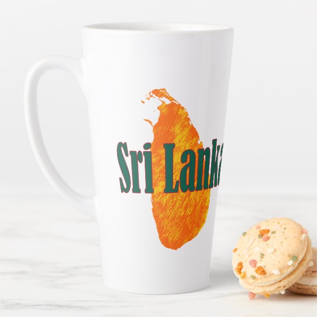 Taza De Café Latte Sri Lanka (In situ)
