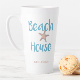 Taza De Café Latte Starfish Beach House