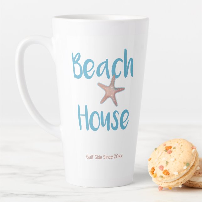 Taza De Café Latte Starfish Beach House (In situ)