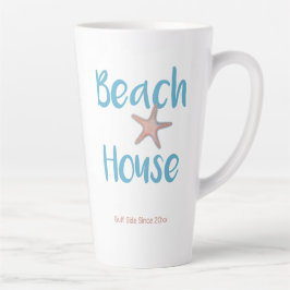 Taza De Café Latte Starfish Beach House