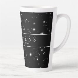 Taza De Café Latte Starlight Black