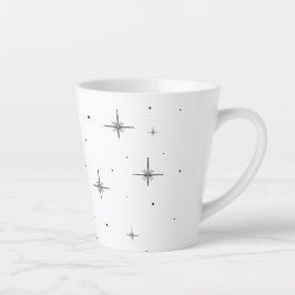 Taza De Café Latte Starry Holiday Small Latte Mug | Drinkware festivo