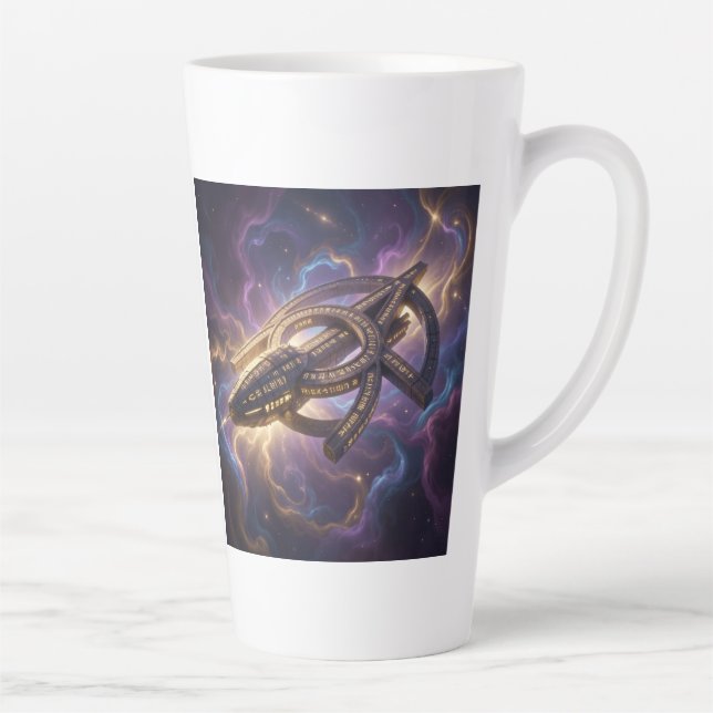 Taza De Café Latte Stellar Path – Journey Through the Universe´14 (Derecha)