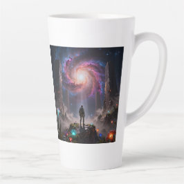 Taza De Café Latte Stellar Path – Journey Through the Universe´3