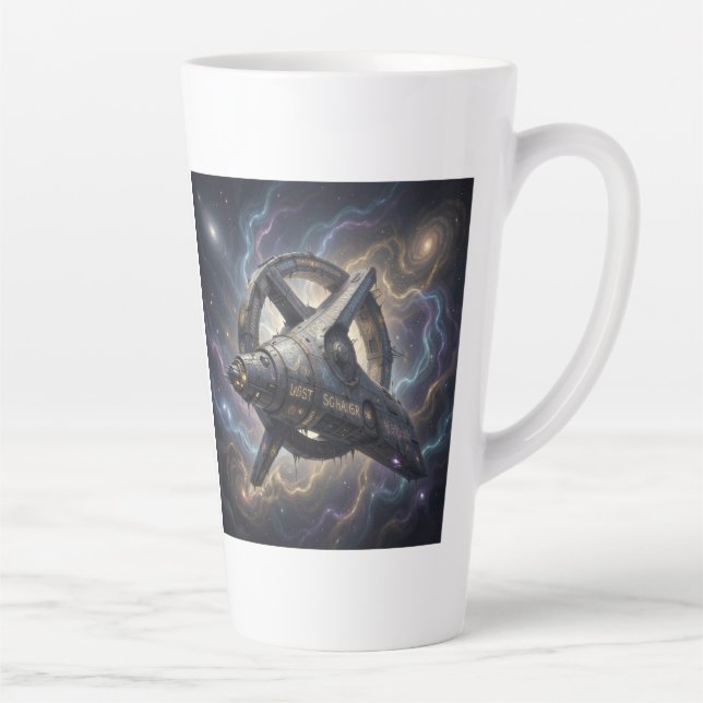 Taza De Café Latte Stellar Path – Journey Through the Universe´7 (Derecha)