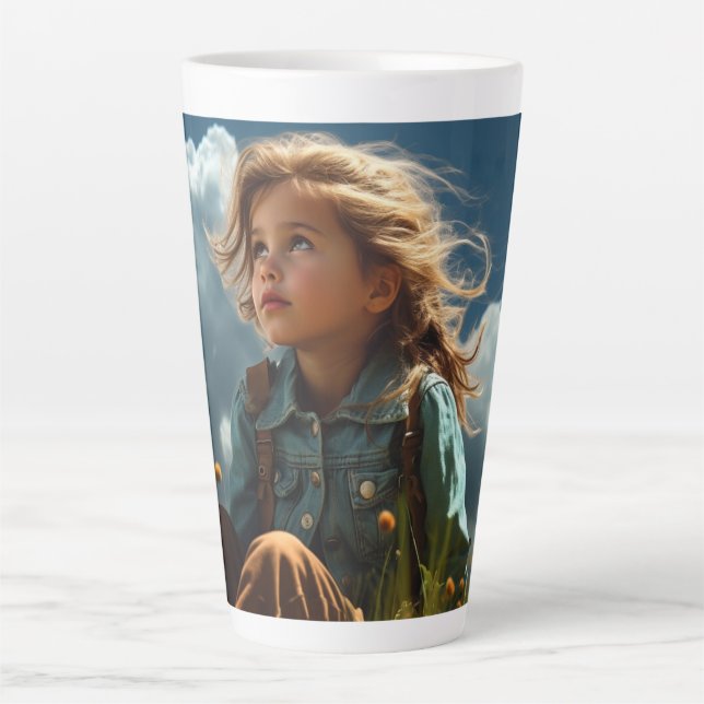 Taza De Café Latte Storm of Hope (Anverso)