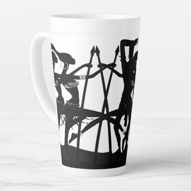 Taza De Café Latte Studio16 Warrior Mug (Ángulo izquierdo)