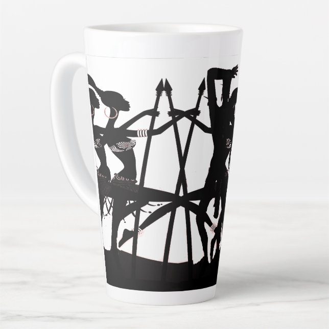 Taza De Café Latte Studio16 Warrior Mug (Ángulo izquierdo)