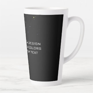 Taza De Café Latte Su diseño personalizado -