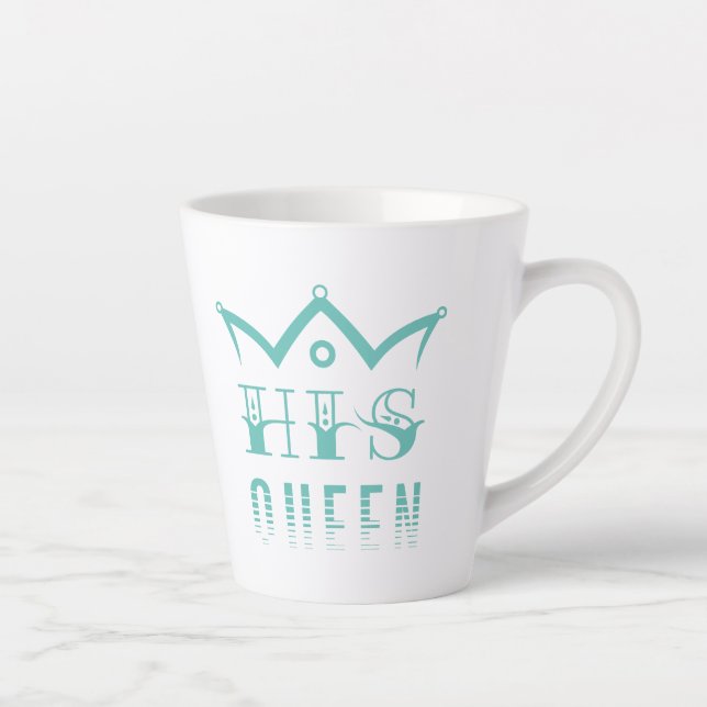 Taza De Café Latte Su Reina (Derecha)