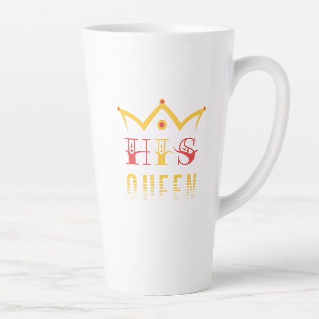 Taza De Café Latte Su Reina (Derecha)