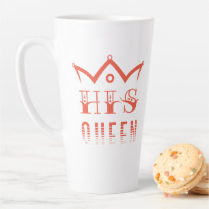 Taza De Café Latte Su Reina