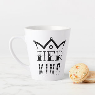Taza De Café Latte Su Rey