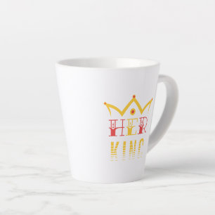 Taza De Café Latte Su Rey