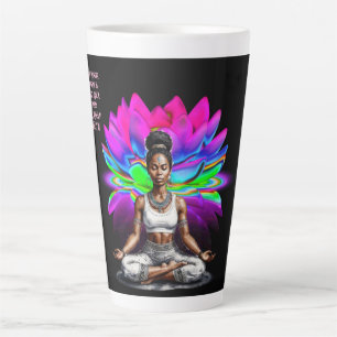 Taza De Café Latte Su Sabiduría Honor Spirit Latte Mug