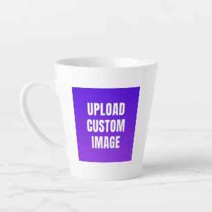 Taza De Café Latte Subir 2 imágenes personalizadas - Agregue las suya