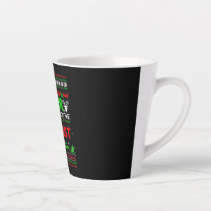 Taza De Café Latte Suéter feo, soy un actor por supuesto en la lista 