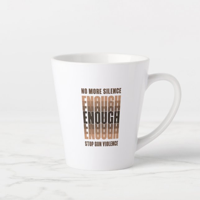 Taza De Café Latte Suficiente | Taza para Latte (Derecha)