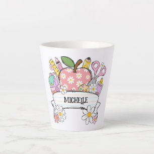 Taza De Café Latte Suministros personalizados de regreso a la escuela