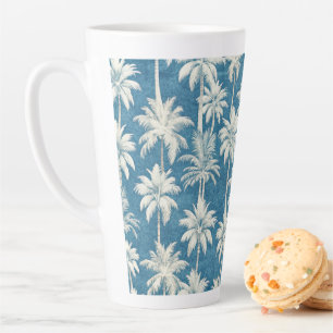Taza De Café Latte Summer on the Beach