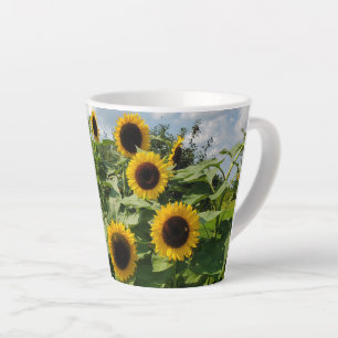 Taza De Café Latte Sunflower