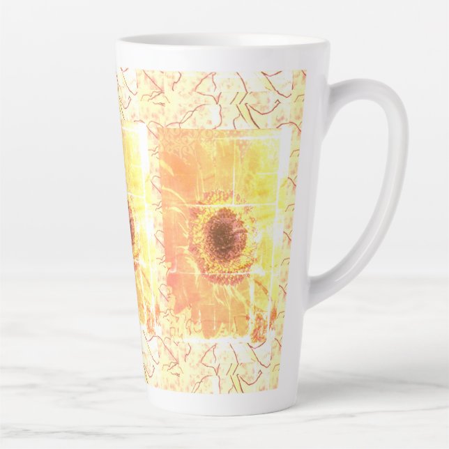 Taza De Café Latte Sunflower Vendredi (Derecha)