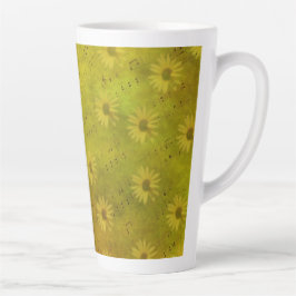 Taza De Café Latte Sunshine Mixed Media
