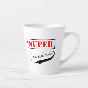Taza De Café Latte Super Abuela
