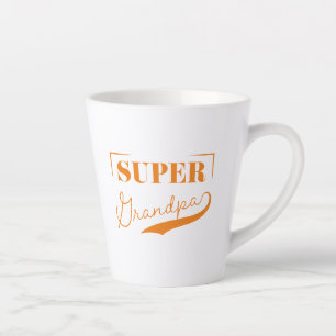 Taza De Café Latte Super Abuelo