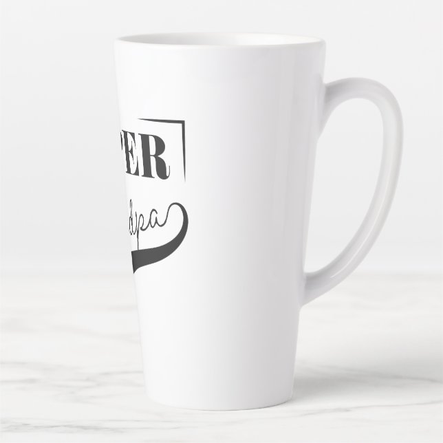 Taza De Café Latte Super Abuelo (Derecha)