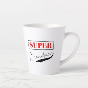 Taza De Café Latte Super Abuelo