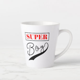 Taza De Café Latte Super Boy