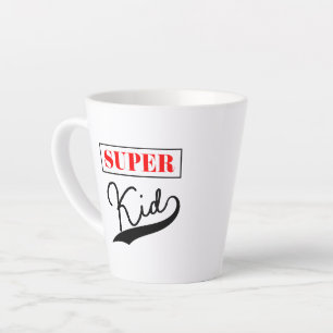 Taza De Café Latte Super Kid