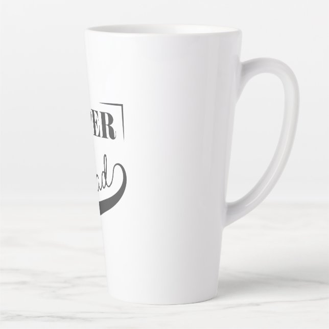 Taza De Café Latte Super Papá (Derecha)