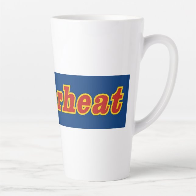 Taza De Café Latte Superheat Latte Mug (Derecha)