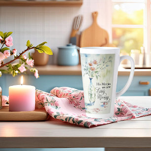 Taza De Café Latte Sus misericordias son nuevas cada mañana