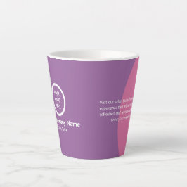 Taza De Café Latte Swag personalizado con el logotipo empresarial de
