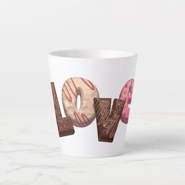Taza De Café Latte Sweet Lover (Anverso)