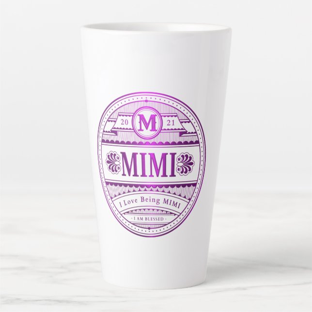 Taza De Café Latte Sweet MIMI (Anverso)