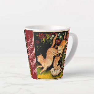 Taza De Café Latte T.S. Eliot Cat Mug