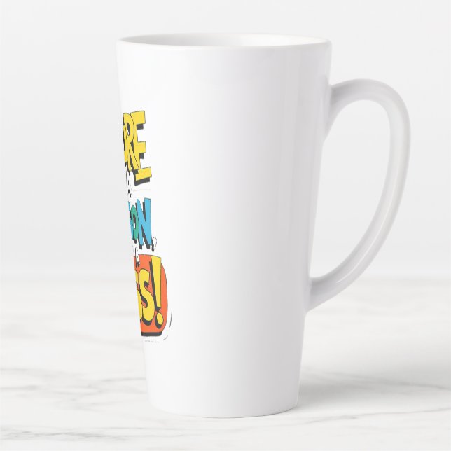 Taza De Café Latte T-Shirt (Derecha)