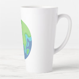 Taza De Café Latte Tall Earth Mug