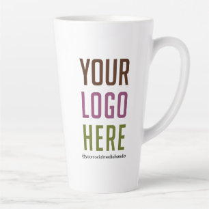 Taza De Café Latte Tall Latte Mug Personalizado de 17 oz sin logotipo