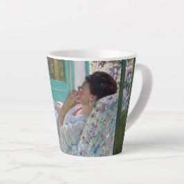 Taza De Café Latte Tarde - Habitación Amarilla 1910